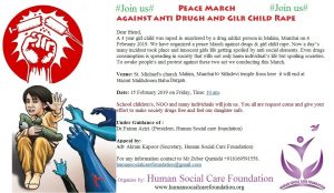 Peace March against drugs & girl child rape incidents (8)